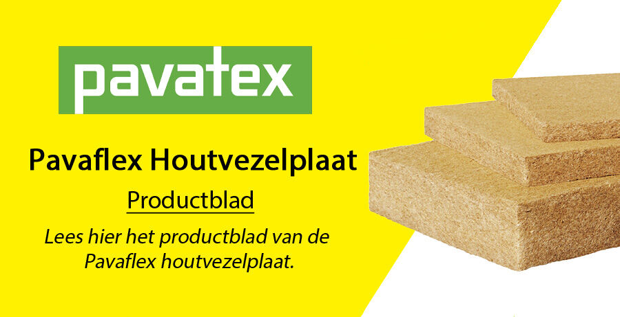 Pavaflex Plus houtvezeplaat productblad