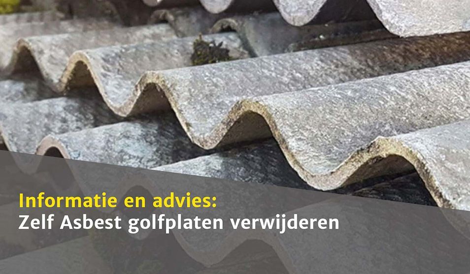 Asbest golfplaten verwijderen als particulier