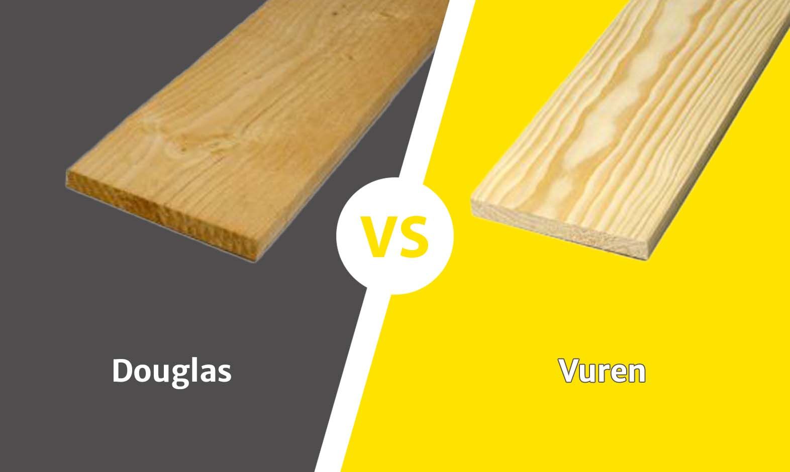 Douglas of vuren: welke houtsoort past het beste bij jouw project?