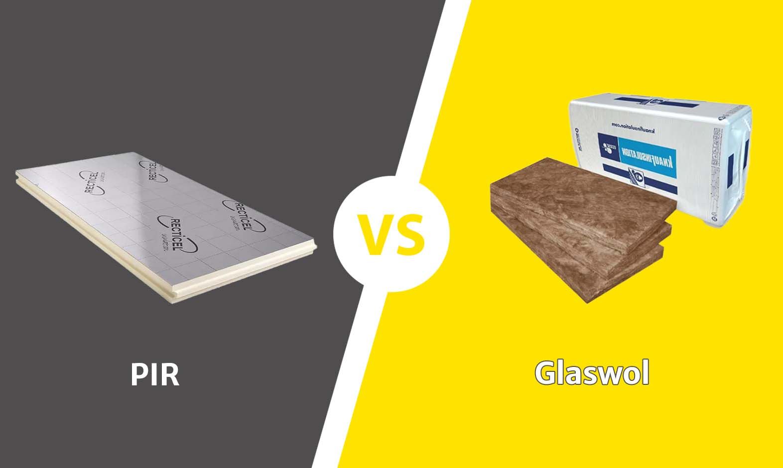PIR of glaswol: een productvergelijking