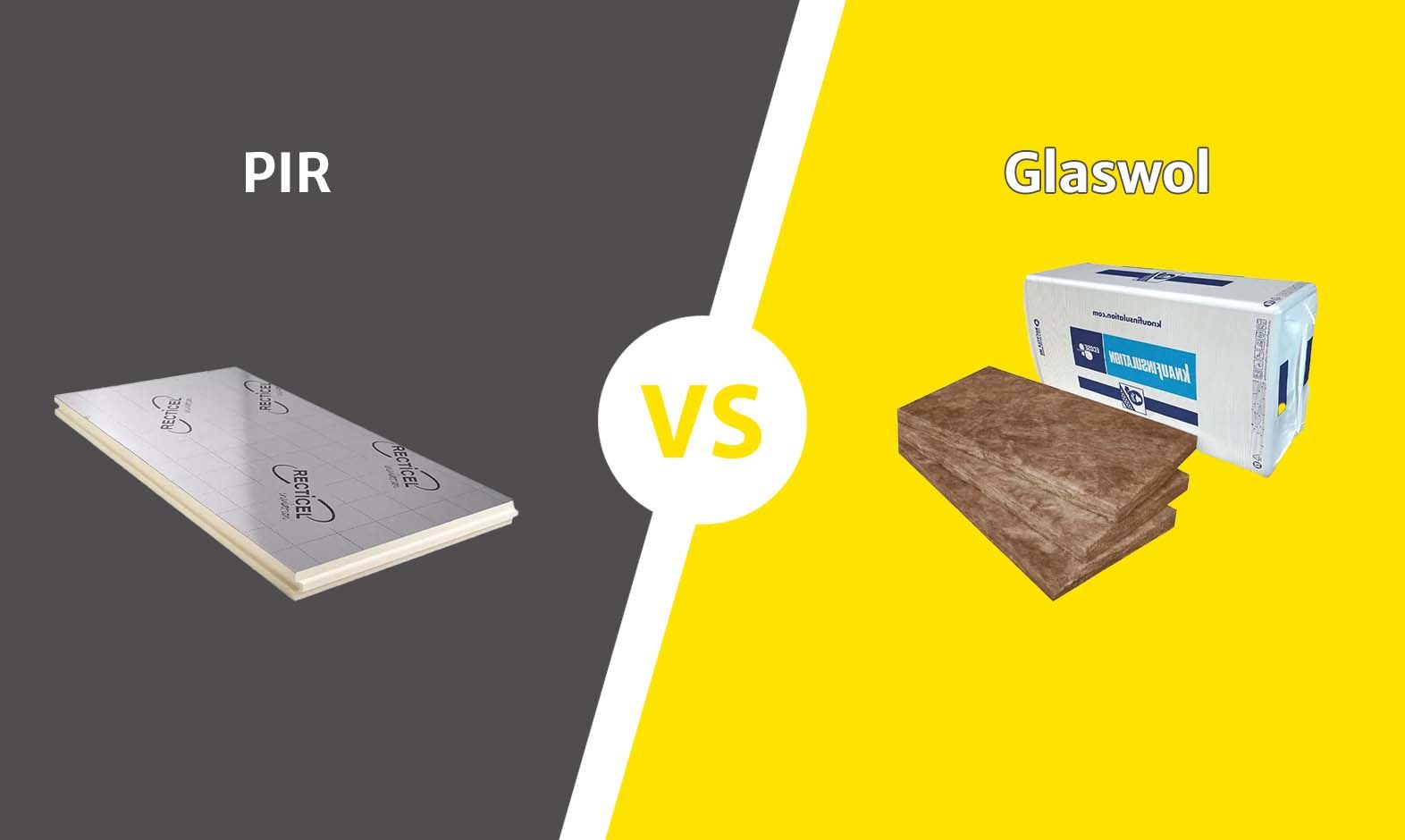 PIR of glaswol: een productvergelijking