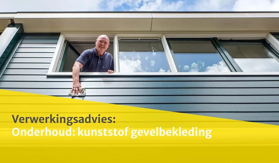 Onderhoud: kunststof gevelbekleding