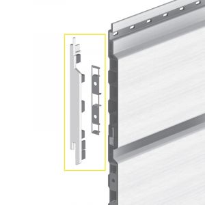 Keralit Eindkap links voor sponningdeel 143 mm - Inclusief Connector (bestelnr. 2860)