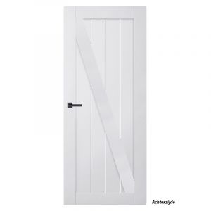 Austria Cabana Blanco Uno Links - 201,5 x 78 cm Achterzijde - Stomp