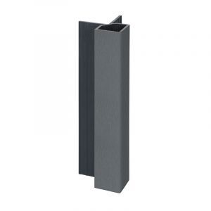 Keralit Uitwendig Hoekprofiel 32x32 mm Basaltgrijs