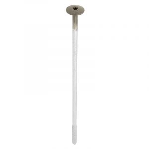 Beriso Kantplankschroef 7,3x200 mm Grijs RAL 7030 - Doos à 100 stuks