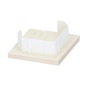 Keralit Eindkap voor Hoekprofiel 32x32 mm Creme (classic colours) (bestelnr. 2829)