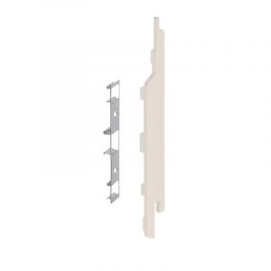 Keralit Eindkap rechts voor sponningdeel 143 mm Creme (classic colours) (bestelnr. 2865)