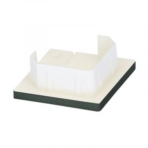 Keralit Eindkap voor Hoekprofiel 32x32 mm Donkergroen  (classic colours) (bestelnr. 2829)