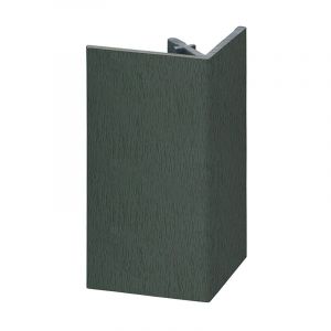 Keralit Uitwendig Hoekprofiel Recht 46x46 mm Donkergroen - 4000 mm