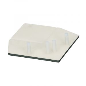 Keralit Eindkap voor Hoekprofiel Recht 46x46 mm Donkergroen  (classic colours) (bestelnr. 2822)