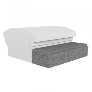 Broodjesvloer EPS Isolatie-elementen 125 cm h.o.h 48 cm (Rc=3.70)