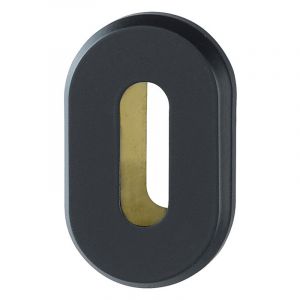 Austria Smalslot Sleutelrozet Zwart