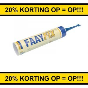 FAAYFIX Lijm Koker 310ml OP=OP