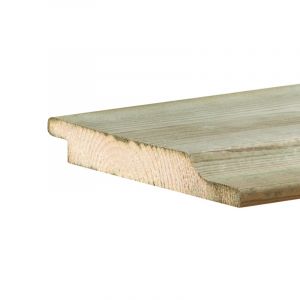 Vuren Halfhouts Rabat Geïmpregneerd Geschaafd 22x150 (18x129)