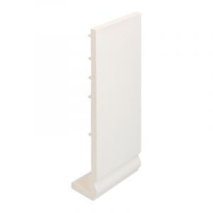 Heering Hardschuim Dakrandpaneel Geprofileerd 300x42 mm Verkeerswit