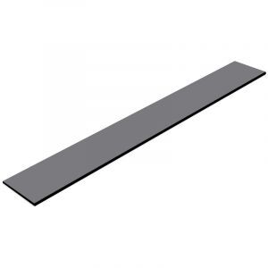 HPL Strook 6 mm Antraciet RAL 7016 - 305x25 cm HR