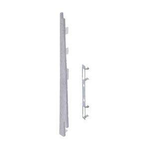 Keralit Eindkap links voor potdeksel 177 mm Wit Eiken (modern eiken) (bestelnr. 2874)