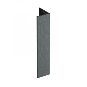 Keralit Verlengd Eindprofiel 17x44 mm Basaltgrijs (classic colours) (bestelnr. 2811)