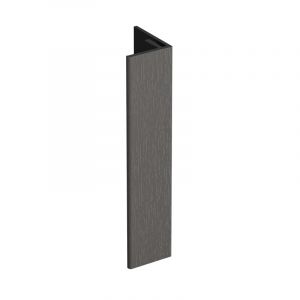 Keralit Verlengd Eindprofiel 17x44 mm Kwartsgrijs (classic colours) (bestelnr. 2811)