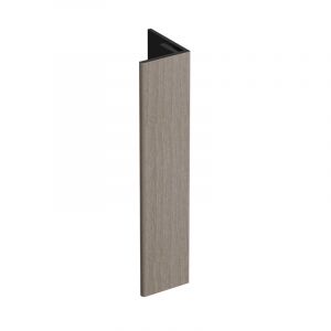 Keralit Verlengd Eindprofiel 17x44 mm Vergrijsd Ceder (classic colours) (bestelnr. 2811)