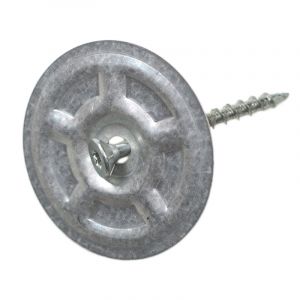 Aluzink Volgplaatje 70 mm - Zak à 100 stuks