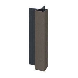 Keralit Uitwendig Hoekprofiel 32x32 mm Kwartsgrijs  (classic colours) (bestelnr. 2828)