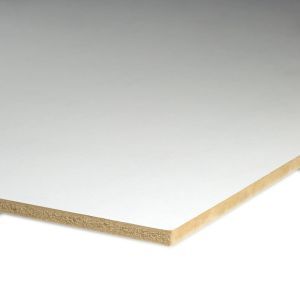 MDF 2-zijdig Wit Lakdraag 2440x1220x12 mm