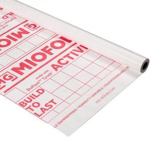 Miofol Active Dampregulerende Folie - 1,50 x 30 m¹ (Gevel + Dak + Wand) HR (MG)