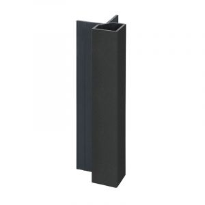 Keralit Uitwendig Hoekprofiel 32x32 mm Nightblack (pure colours) (bestelnr. 2828)