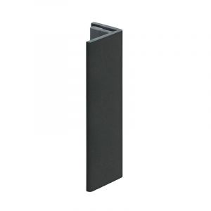 Keralit Eindprofiel 17 mm Nightblack (pure colours) (bestelnr. 2806)