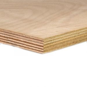 Okoume Multiplex WBP Verlijmd - B/BB 30 mm 2500x1220
