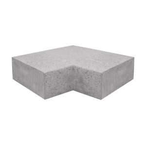 Oud Hollandse Traptrede Hoekstuk 90° binnen 40x20