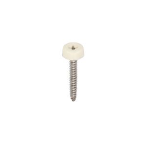 Polytop Schroef 3,5x30 mm Crème (RAL 9001) (bestelnr. 2693) - 100 stuks