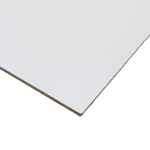 Spaanplaat 2-zijdig Geplastificeerd Wit 10 mm 2500x1250 Rechte Kant