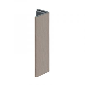 Keralit Eindprofiel 17 mm Vergrijsd Ceder  (classic colours) (bestelnr. 2806)