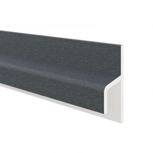 VinyPlus Stoelprofiel 16 mm Inwendig - 6000 mm (bestelnr. 0347) Antraciet