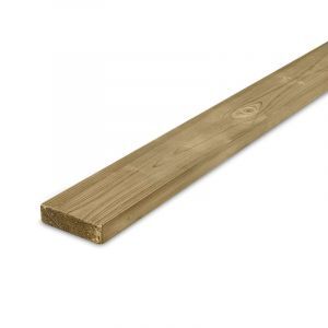 Vuren Tengels Geïmpregneerd Ruw 11x38 HR nieuw