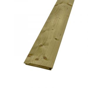 Vuren Overhangend Rabat Geïmpregneerd Geschaafd 22x150 (19x132)