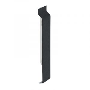 Keralit verbindingstuk voor sponningdeel 143 mm Zwart  (classic colours) (bestelnr. 2813)