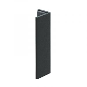 Keralit Eindprofiel 17 mm Zwart  (classic colours) (bestelnr. 2806)