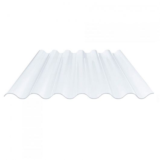 Glasheldere Golfplaten Enkelwandig PVC 1mm Dik