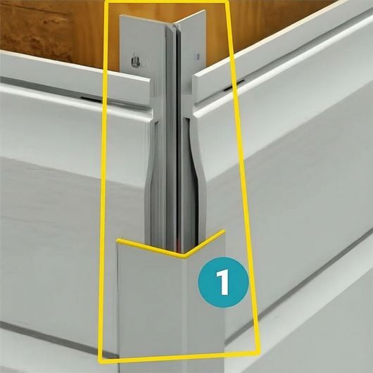 Eurotexx Hoekprofiel 2-delig 17 mm