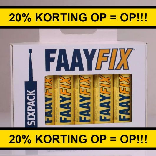 FAAYFIX Lijm Op=Op HR 