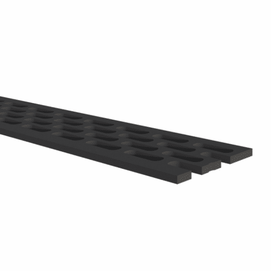 VinyPlus Ventilatieprofiel Zwart HR