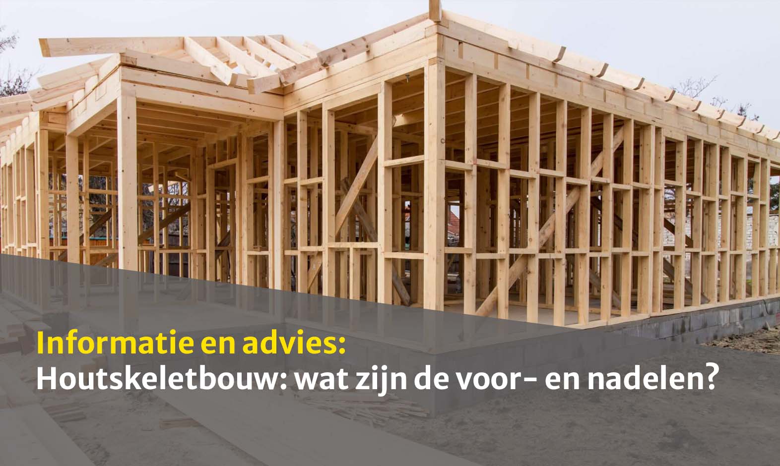 Houtskeletbouw: wat is het en wat zijn de voor- en nadelen?