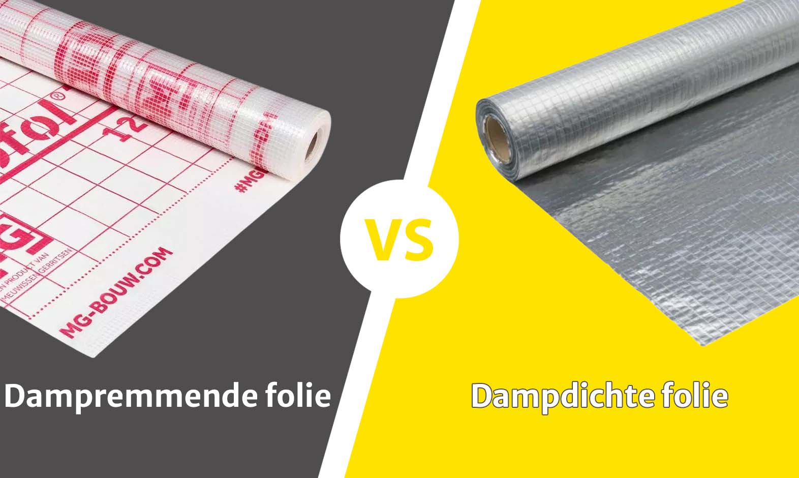 Wat is beter: dampremmende of dampdichte folie?