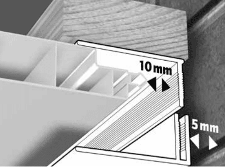 Buitenplafond verbindingsprofiel