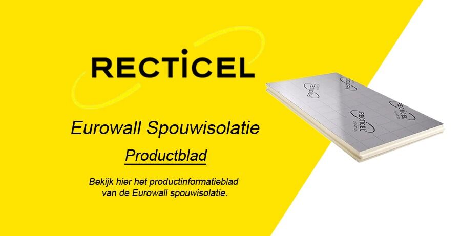 eurowall spouwisolatie productblad