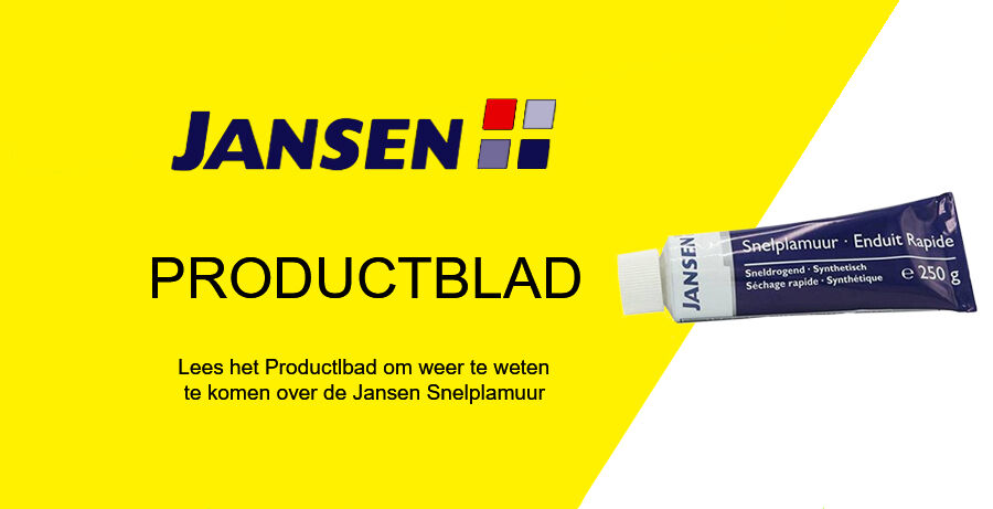 Jansen Snelplamuur 250g Productblad